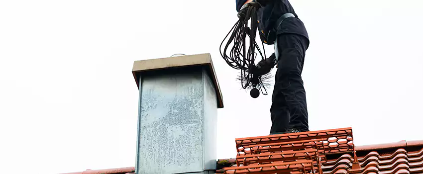 Chimney Brush Cleaning in Mundelein, Illinois