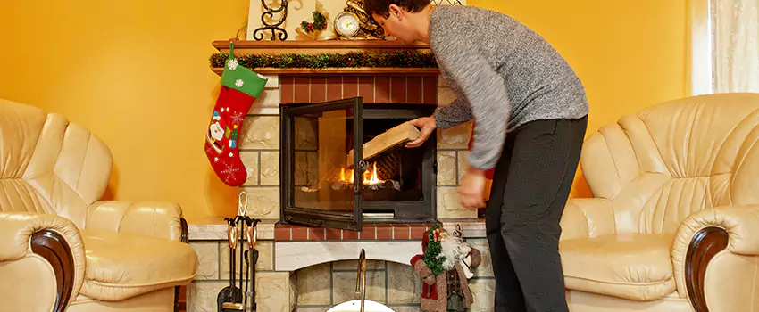 Gas to Wood-Burning Fireplace Conversion Services in Mundelein, Illinois