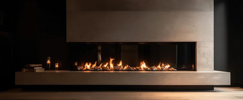 Gas Fireplace Ember Bed Design Services in Mundelein, Illinois