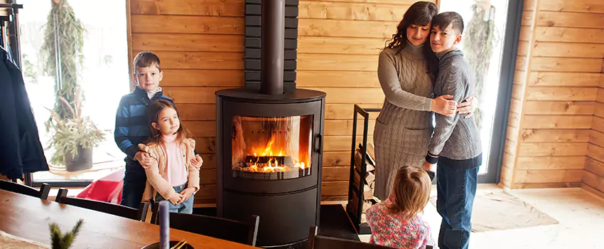 Morso Cast Iron Fireplace Insert Installation in Mundelein, Illinois