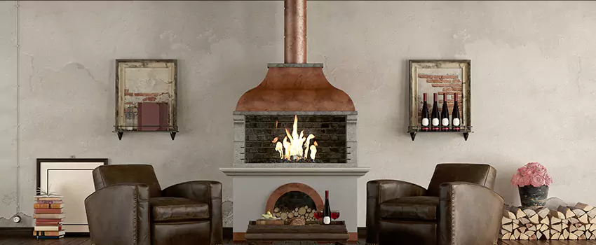 Thelin Hearth Products Providence Pellet Insert Fireplace Installation in Mundelein, IL