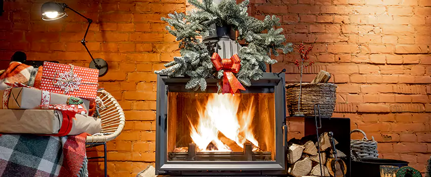 Travis Industries Linear Gas Fireplace Installation in Mundelein, Illinois