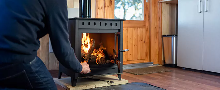 Open Hearth Wood Fireplace Installation in Mundelein, IL
