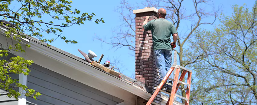 Vinyl and PVC Chimney Flashing Installation in Mundelein, IL