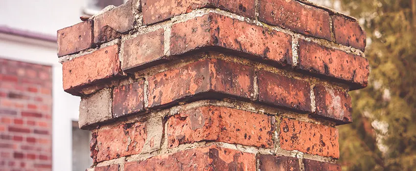 Cracked Chimney Bricks Repair Cost in Mundelein, Illinois