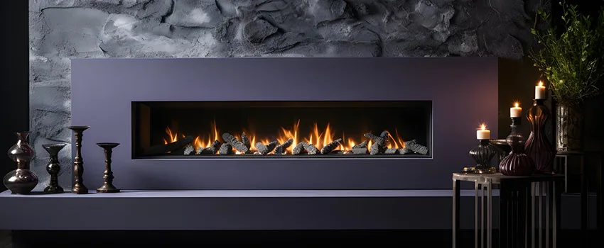Ember Bed for Ventless Gas Fireplace in Mundelein, IL